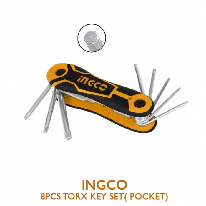  Torx Key Set ( Pocket) 8 Pcs  