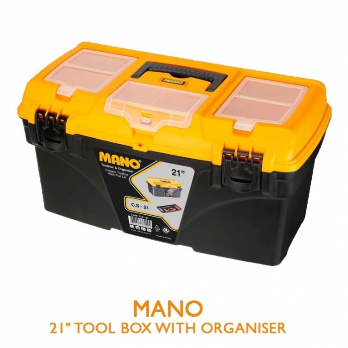 Tool Box With Organiser 21 Inch   