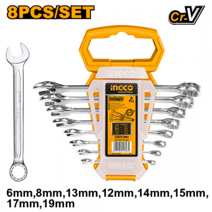 Combination spanner set