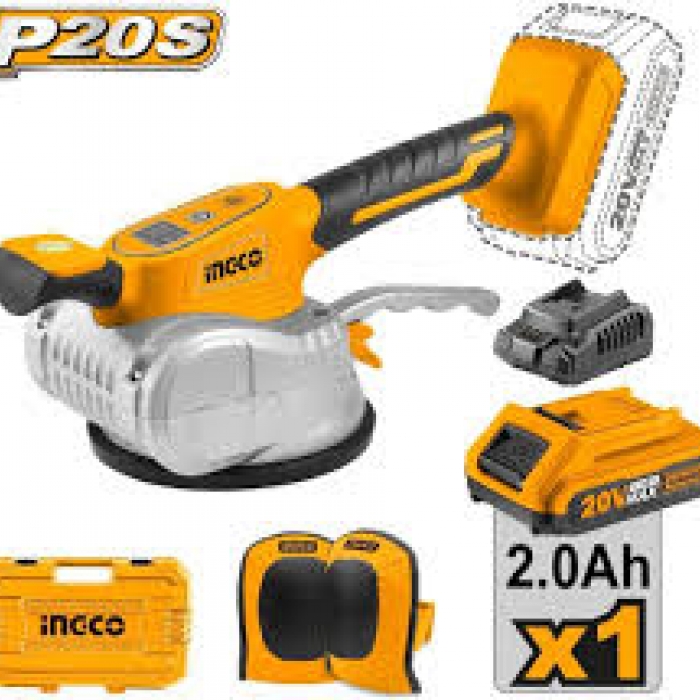 Cordless tile vibration machine 20 V 