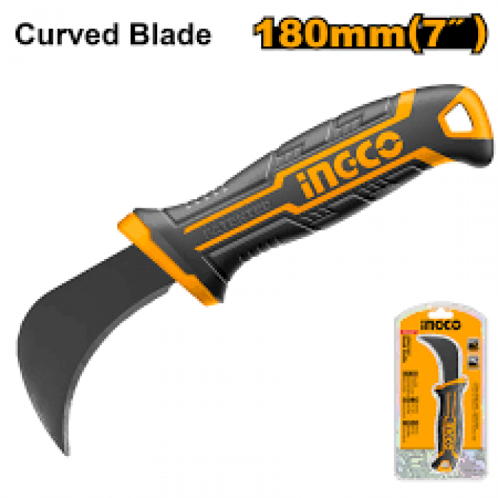 Hook Knife 180mm Curved Blade Material