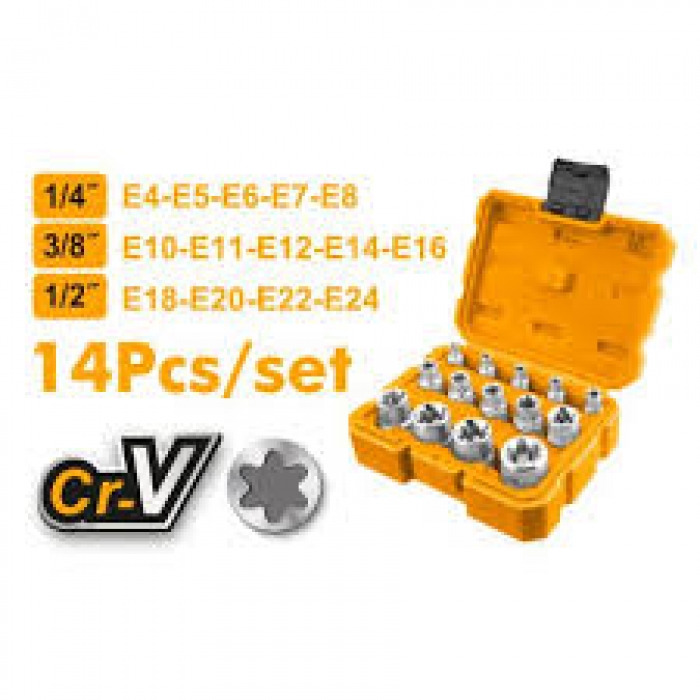  E-Type Socket Set 14 Pcs