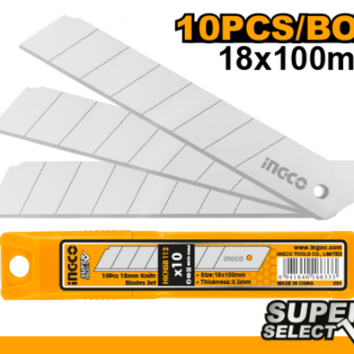 Knife Blades Set 10 Pcs