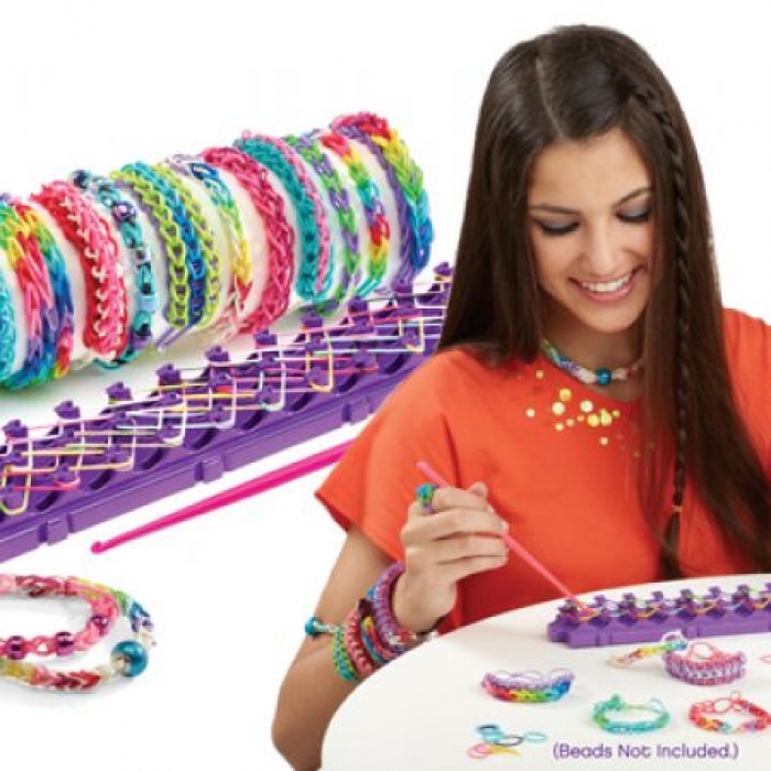 Rainbow Loom Fashion Rubber Bands Bracelets Maker 